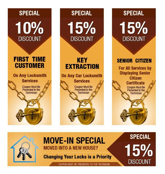 Super Locksmith Service Phoenix, AZ 602-282-1788 - coupon1-set-four
